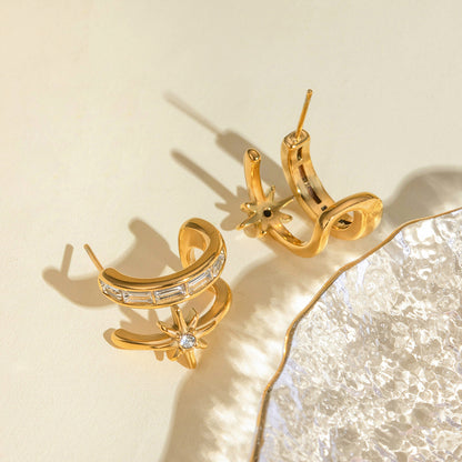 Double-Layered Fashion Earrings