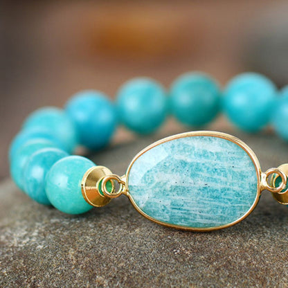 Earthy Stone Fashion Bracelet