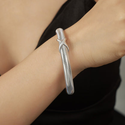 Knotted Spring Fashion Bracelet