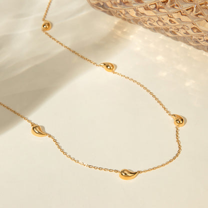 Thin Drop Fashion Necklace