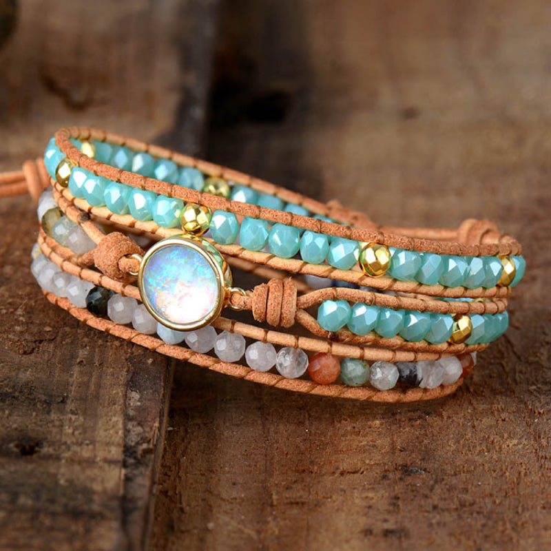 Vivid Opal Fashion Bracelet