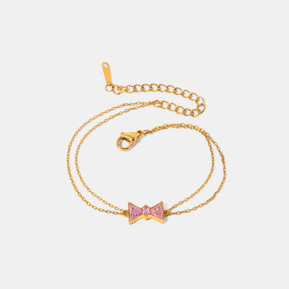 Cutesy Bow Fashion Bracelet