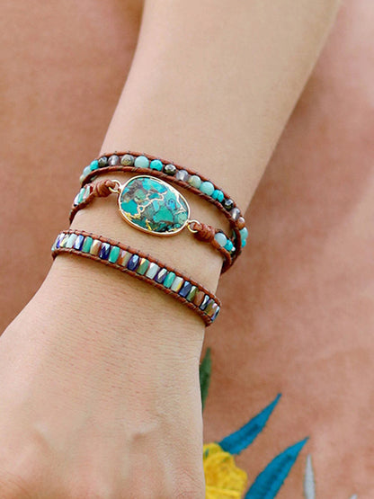 Cosmic Stone Fashion Bracelet