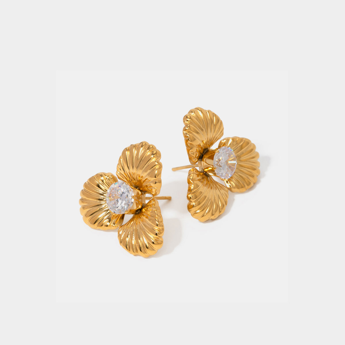 Pretty Flower Fashion Earrings