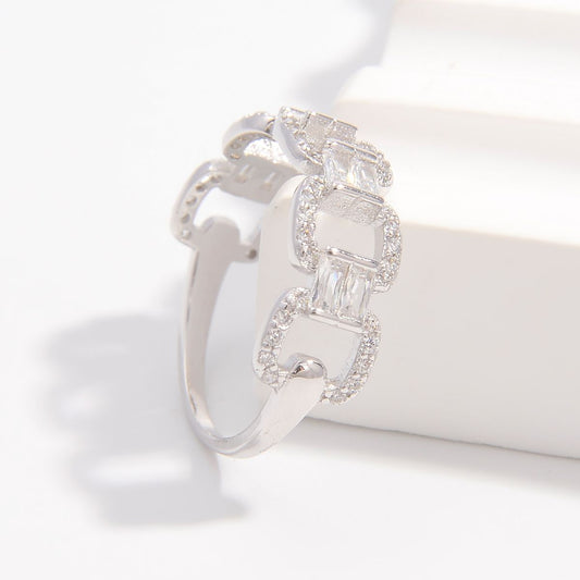 Hollow Chain Fashion Ring