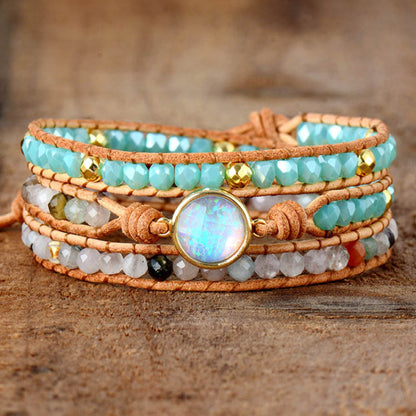 Vivid Opal Fashion Bracelet