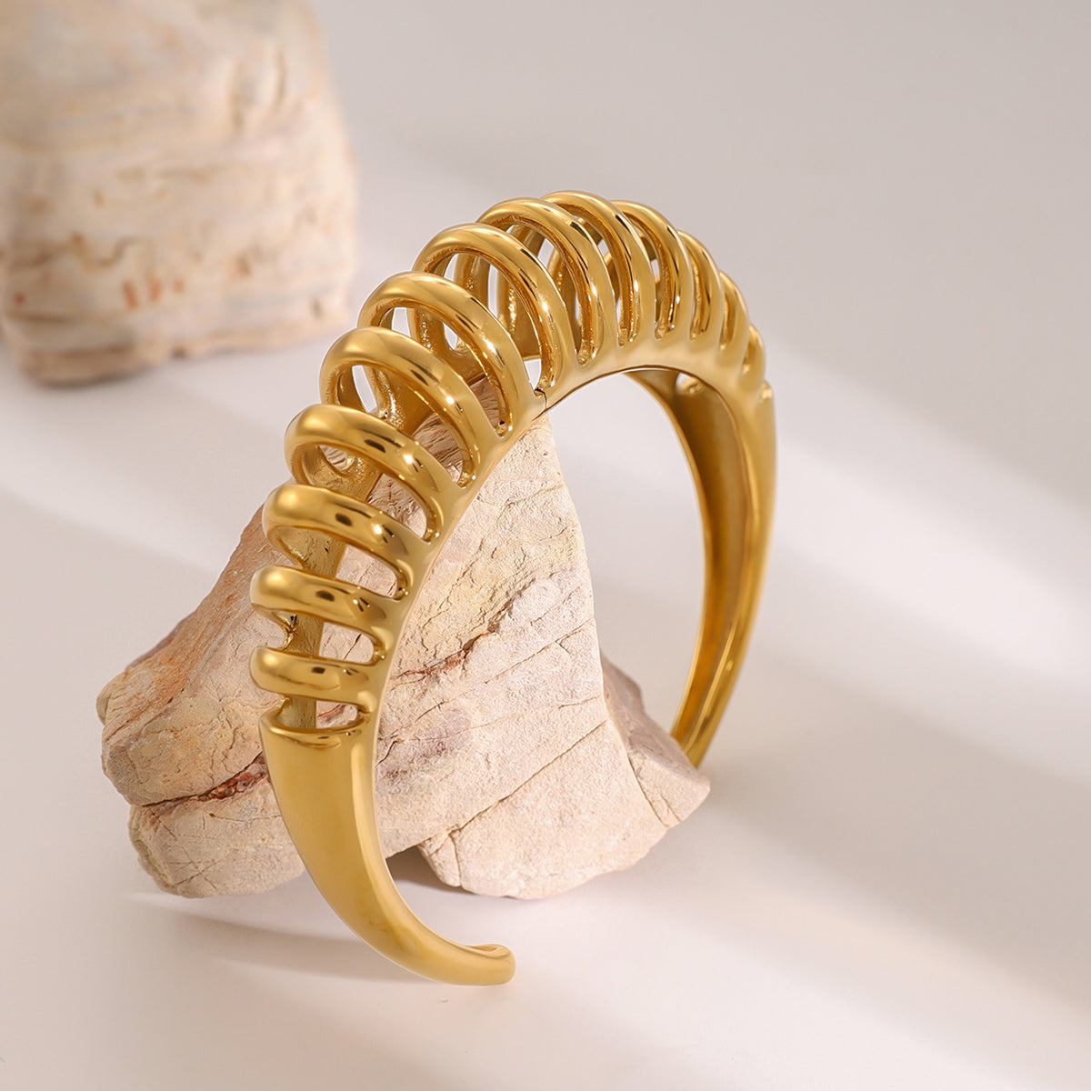 Hollow Ringed Fashion Bracelet