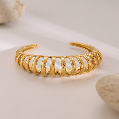 Hollow Ringed Fashion Bracelet