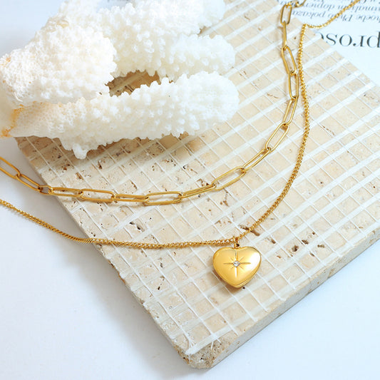 Teeny Heart Fashion Necklace