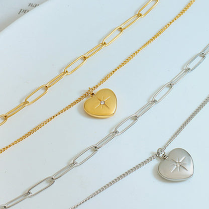 Teeny Heart Fashion Necklace