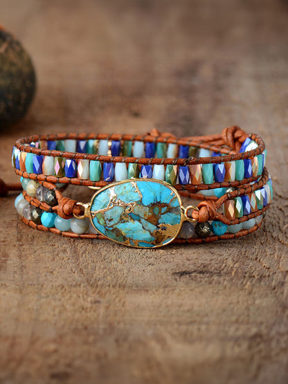 Cosmic Stone Fashion Bracelet