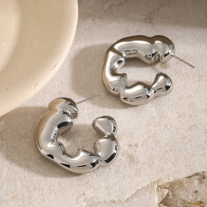 Rocky C-Hoop Fashion Earrings