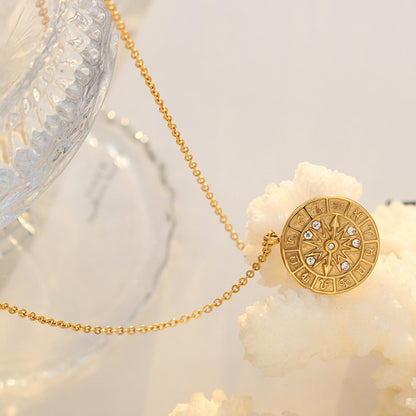 Mini Timepiece Fashion Necklace