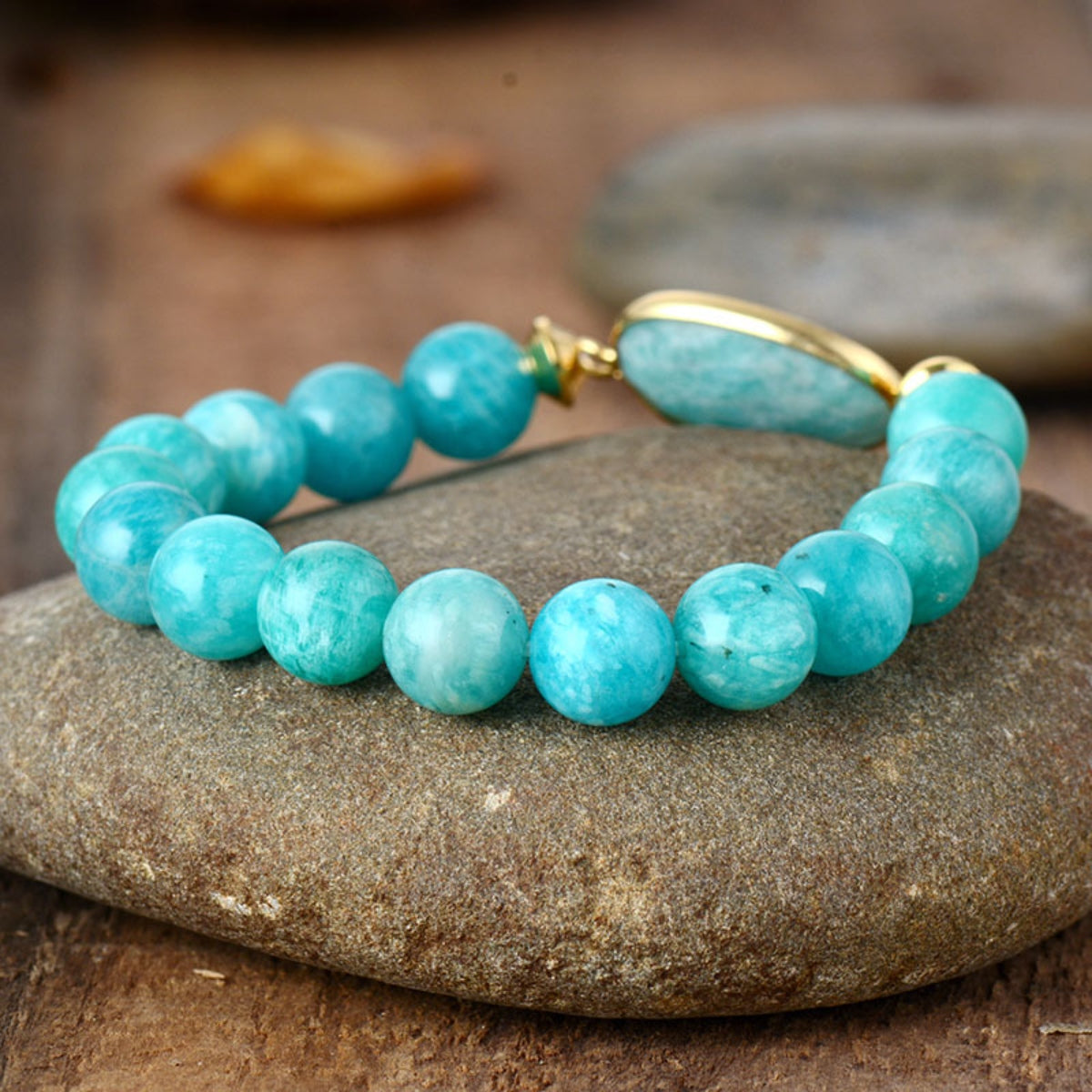 Earthy Stone Fashion Bracelet